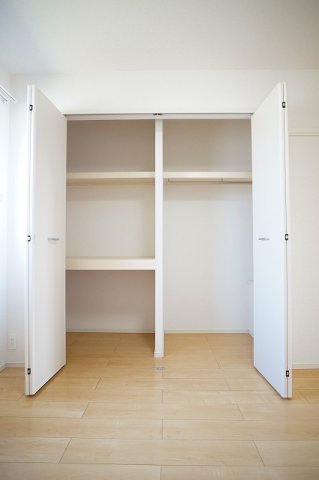 収納　十分な収納スペースがあります