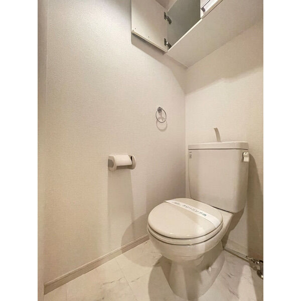 トイレ　清潔感のあるトイレです。