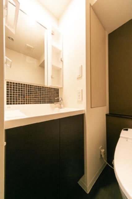 洗面設備　洗面所です