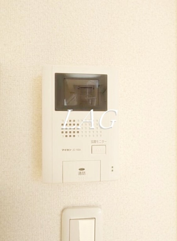 セキュリティ　モニター付インターホンです。