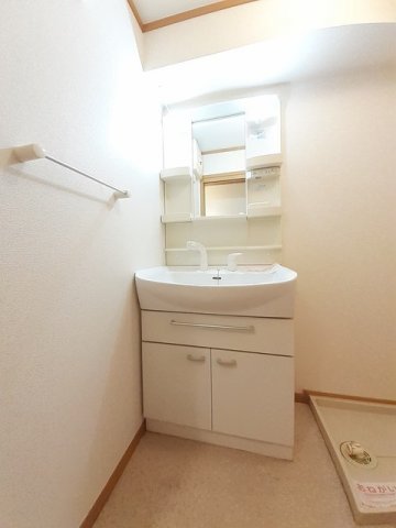 洗面設備　洗面所です