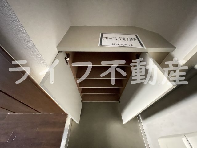 収納　大きなスペースがあり、収納には困りません