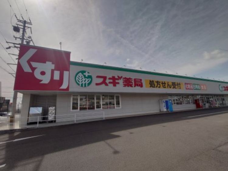 ドラックストア　スギ薬局　鏡島東店（ドラッグストア）まで141m