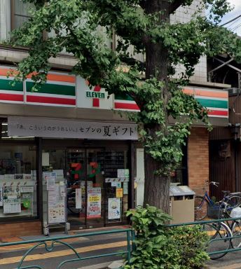 コンビニ　セブンイレブン 文京動坂上店（コンビニ）まで46m