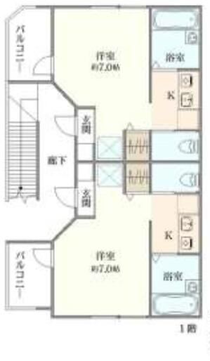 西武池袋線 東長崎駅 徒歩8分 3階建 築10年の間取り写真