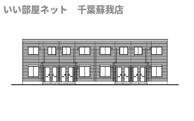 市原市飯沼新築アパートの外観写真