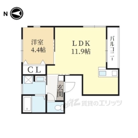 仮)新築紫野花ノ坊町マンションの間取り写真