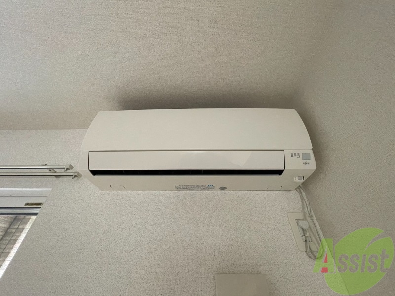 その他設備　エアコン付きです！夏でも冬でも安心ですね。