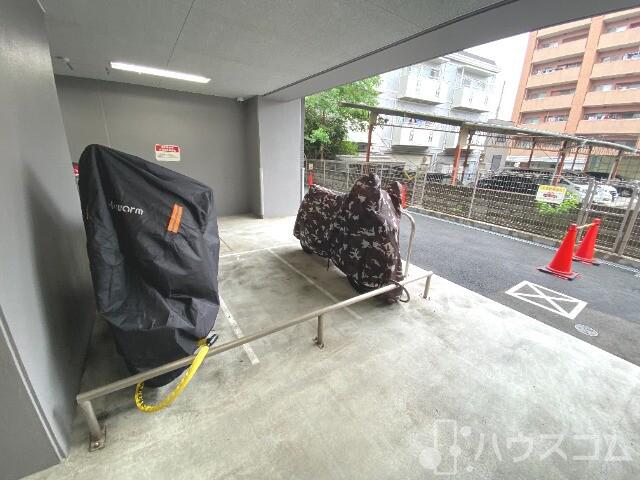 その他　バイク置き場はこちらです。
