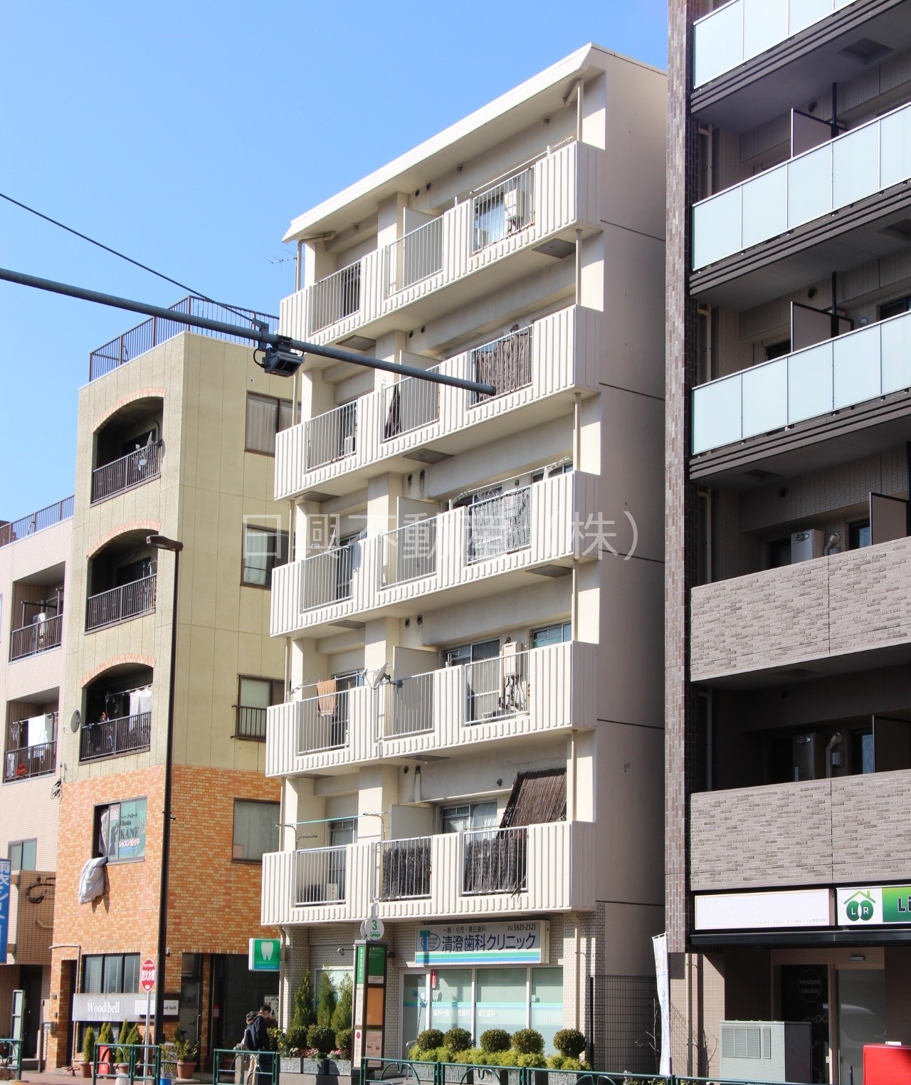 江東区清澄のマンションの建物外観