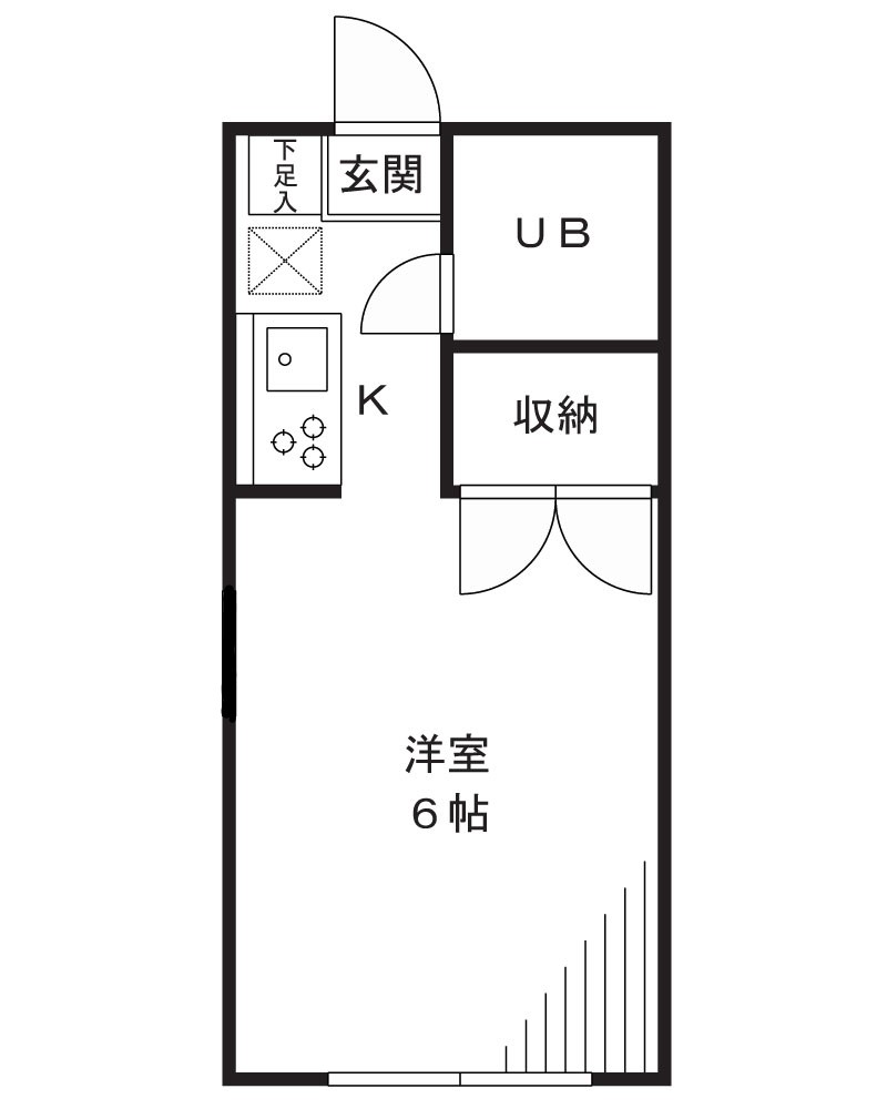 セゾンハイツの間取り