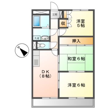 コンフォート悠とぴあの間取り