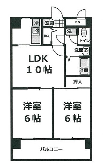 キクナスプリングスの間取り