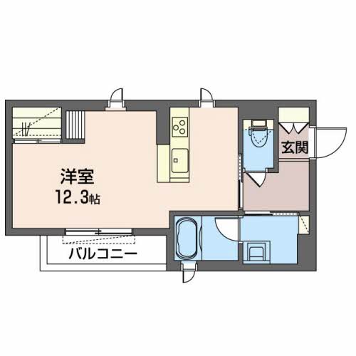 【シャーメゾン　カーサ　ベルデ　Ｉの間取り】