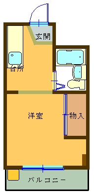 本二ビレッジの間取り