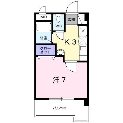 シーポート花時計の間取り