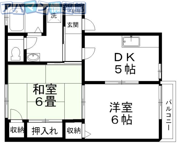 セレクト元町Ｂの間取り