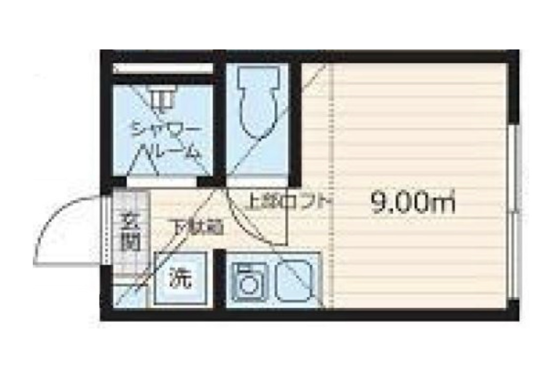 東京都中野区中央５（アパート）の賃貸物件の間取り