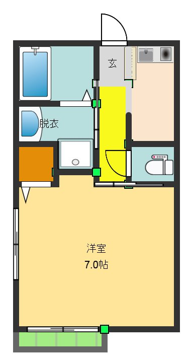 メゾンヴェールの間取り