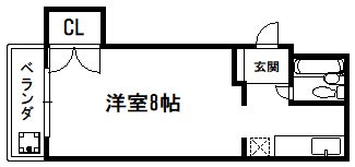 マンションシャロームの間取り