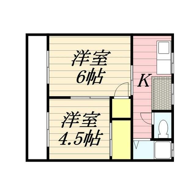 サンワハイツの間取り