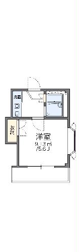 レオパレス光善寺第２の間取り