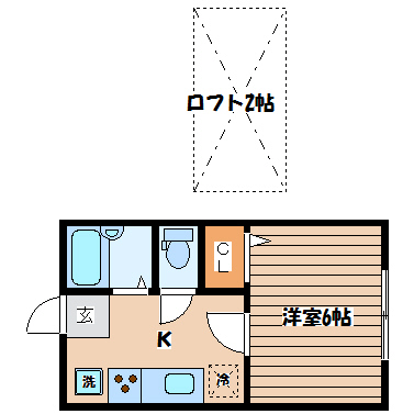 サニーライフ苦竹の間取り