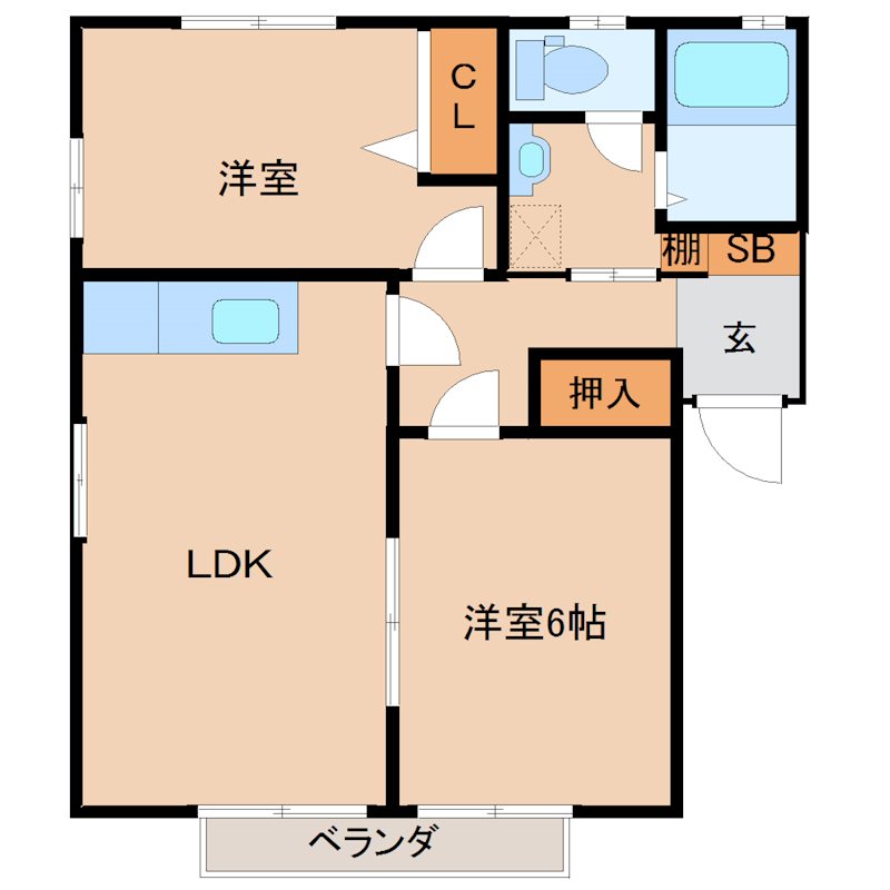 NKアムールIの間取り