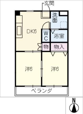 レガーロ・シノギの間取り