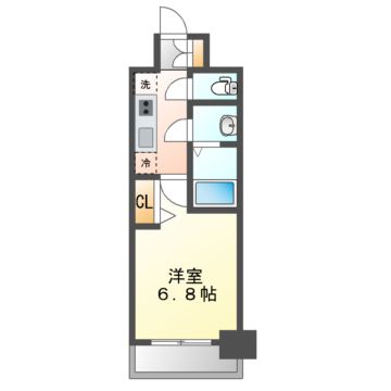 SOLメイクス浄心天神山の間取り