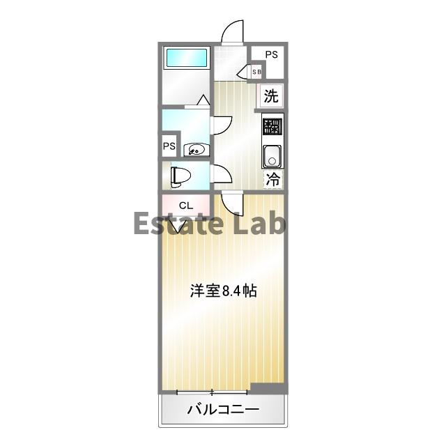 リブリ・芦原通の間取り