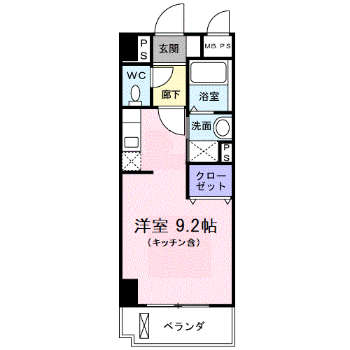 カーサ　ヴェンティの間取り