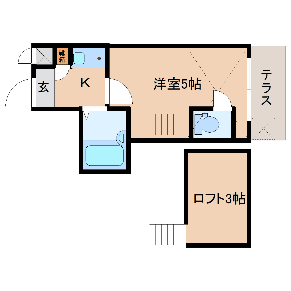 シティパレス東大寺の間取り