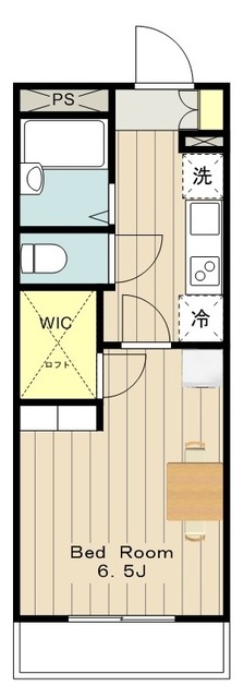 相模原市南区麻溝台のアパートの間取り