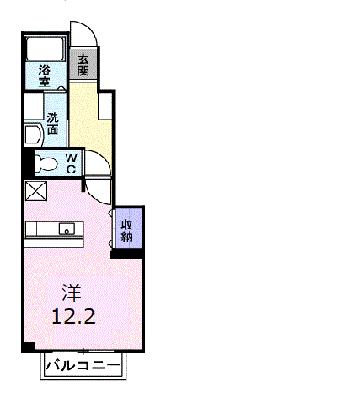 カムフィスペースの間取り