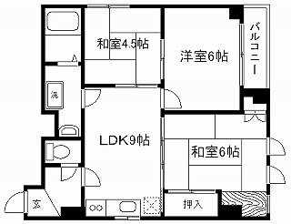 プラザ晴明館の間取り