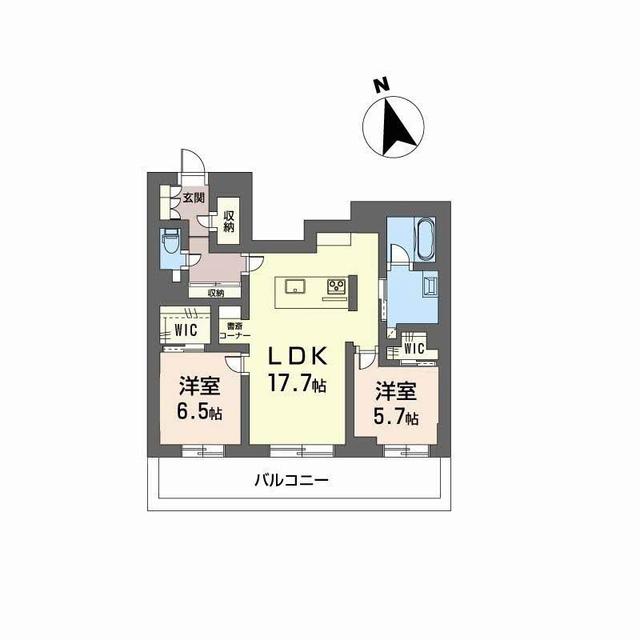 【ＧｒｅｅｎＧａｒｄｅｎ東古松の間取り】