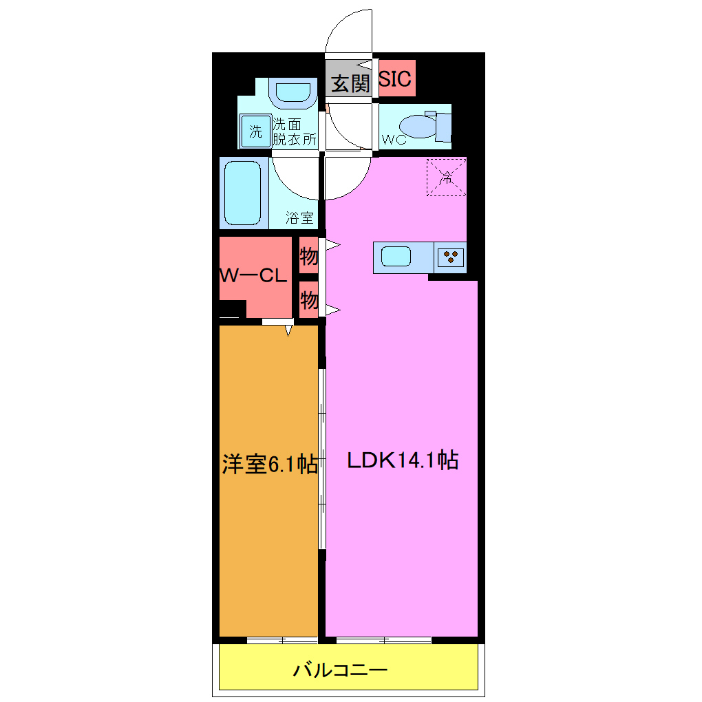 【(仮称)加納様マンションの間取り】