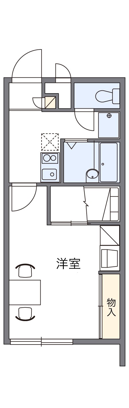 メモリーの間取り