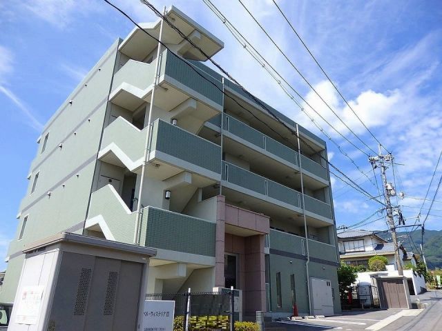 【広島市佐伯区千同のマンションの建物外観】