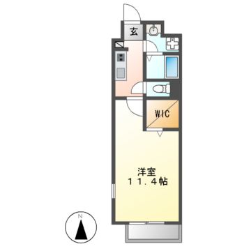 シェリールエヴァンの間取り