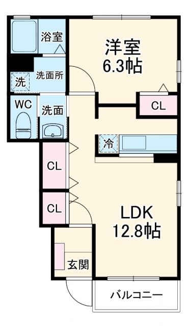 ラ・フォンテーヌ南流山の間取り