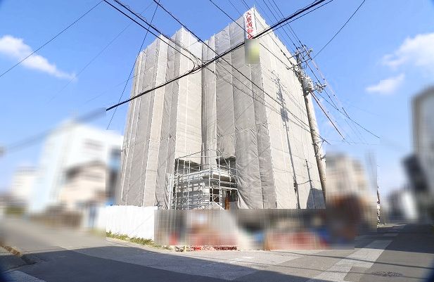 高知市土居町のマンションの建物外観