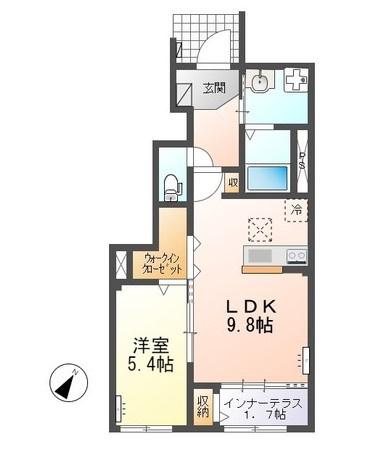 （仮）スターテラスII下栗の間取り