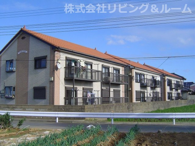 銚子市高田町のアパートの建物外観