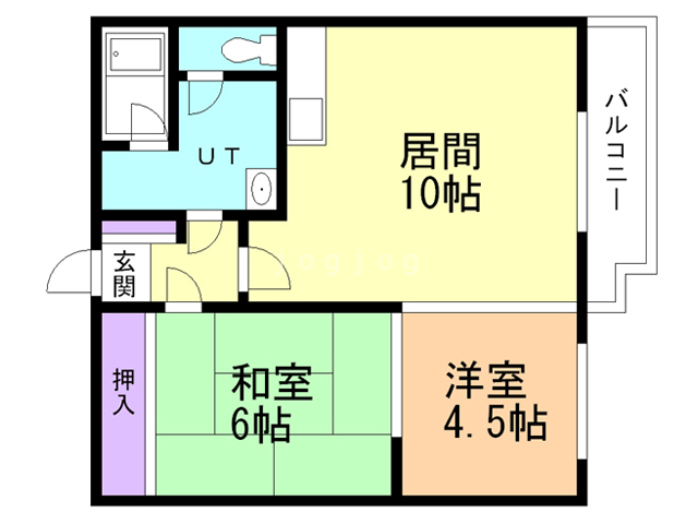 エクセレンス前田の間取り