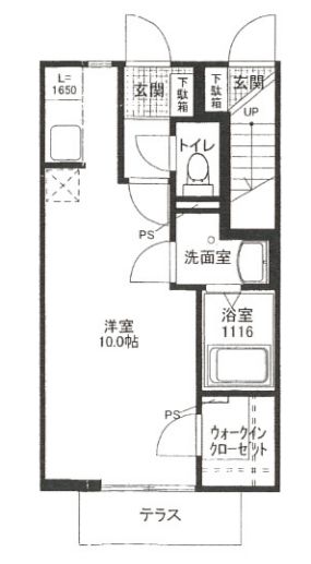 ジュネス山元の間取り