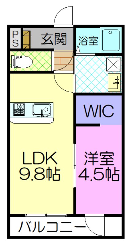 ガーデンコートの間取り