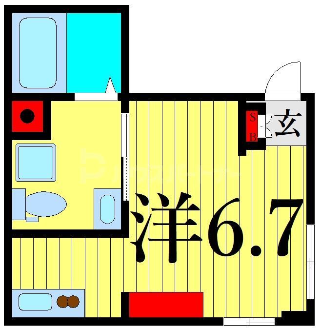 フィオーレ日暮里の間取り