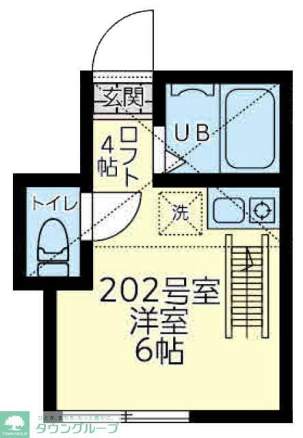 ユナイト田浦フローリアンの間取り